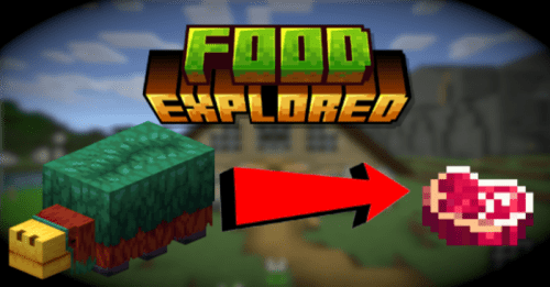 Food Explored Addon (1.21, 1.20) – MCPE/Bedrock More Food Mod Thumbnail