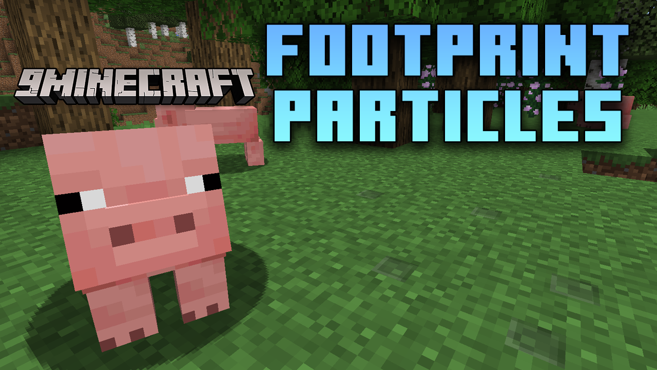 Footprint Particles Mod (1.21.1, 1.20.1) - Improving Game Aesthetics 1