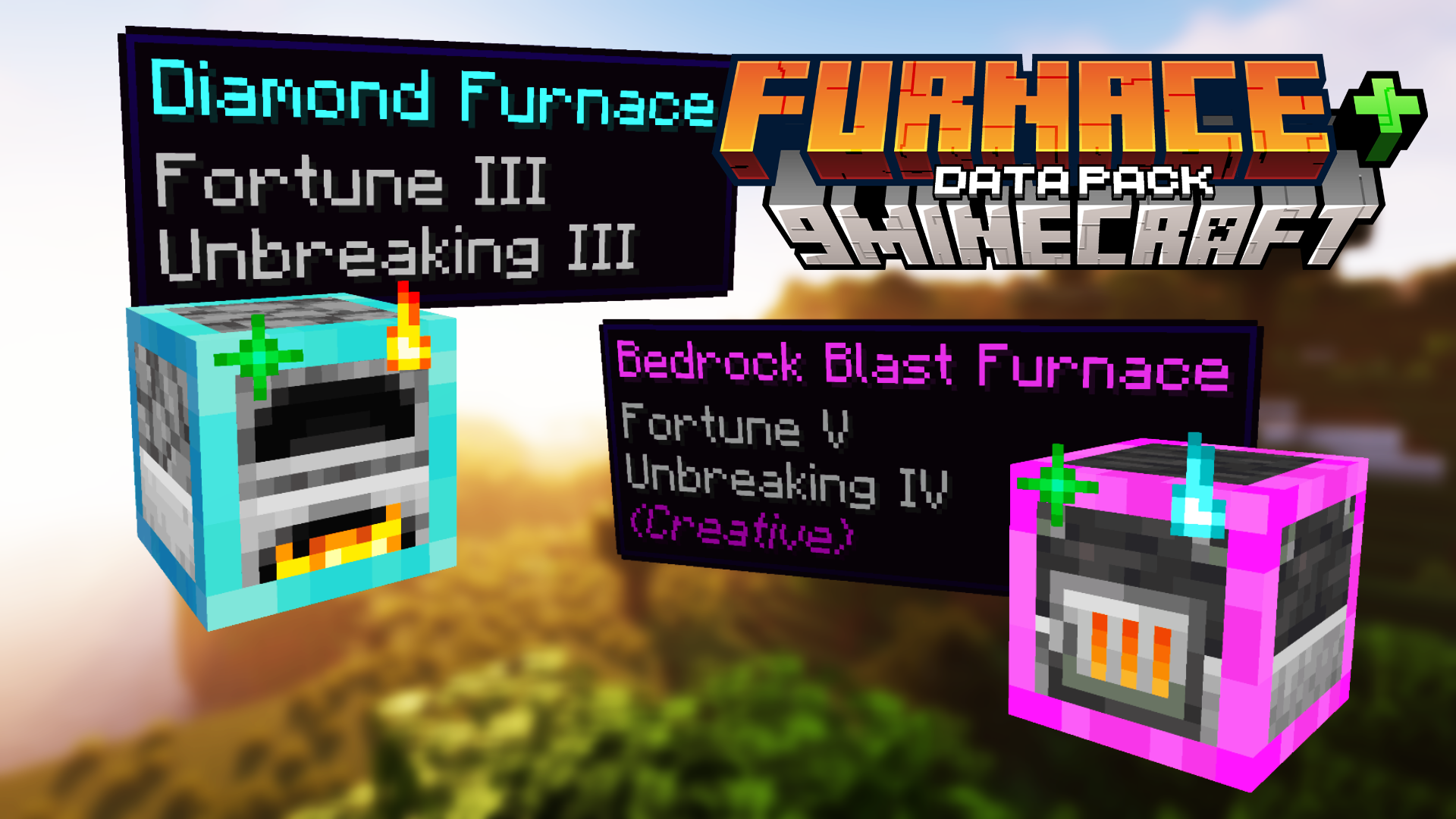 Furnace Plus Data Pack (1.21.1, 1.20.1) - Upgrade Your Smelting And Cooking 1