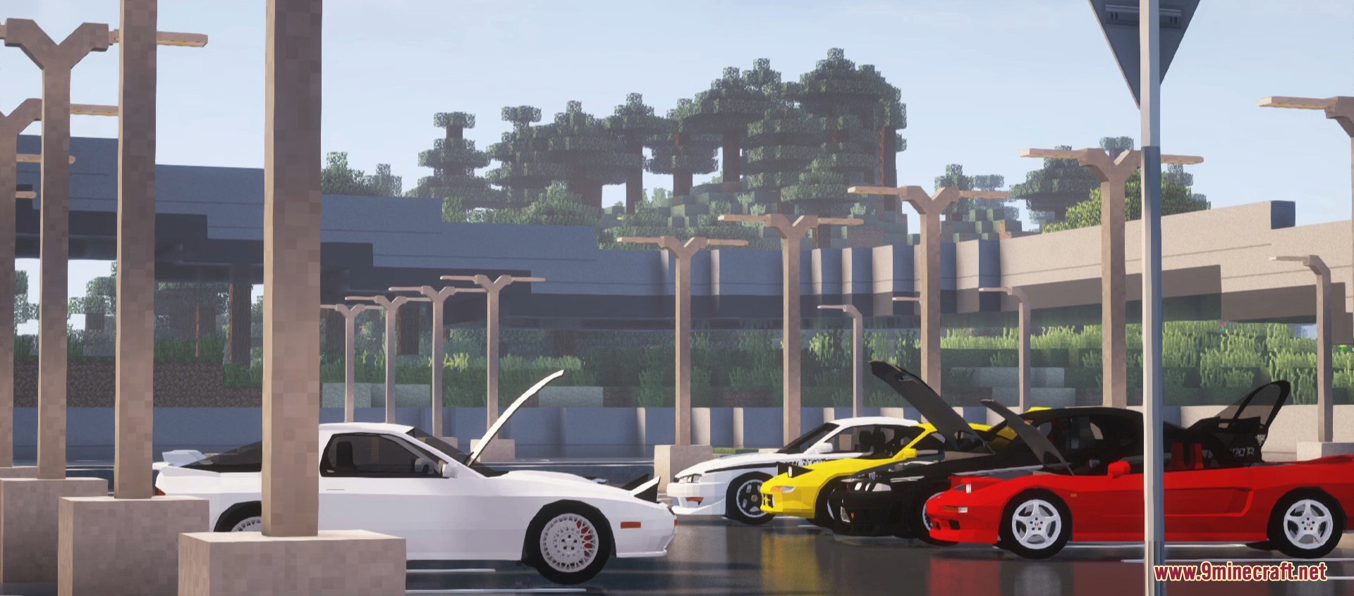 GT Craft Pack Mod (1.16.5, 1.12.2) - 90's Sports Cars 4