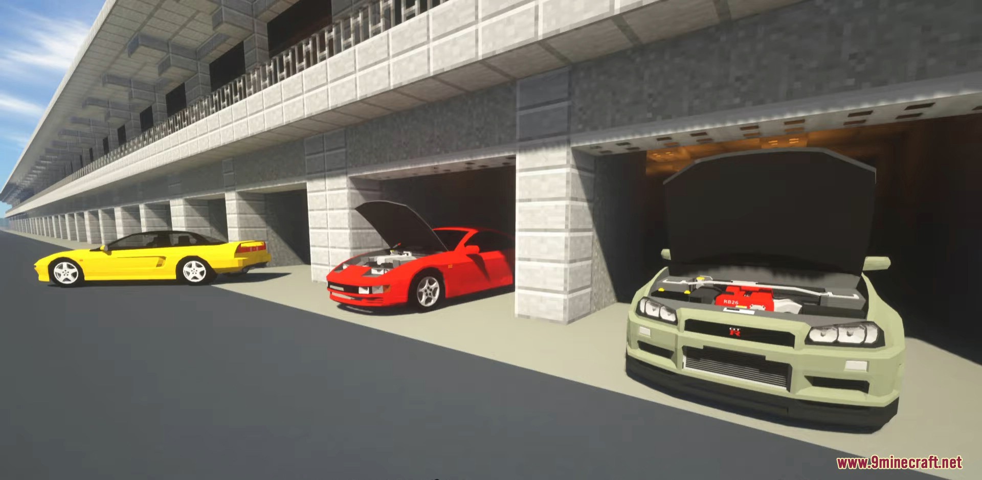 GT Craft Pack Mod (1.16.5, 1.12.2) - 90's Sports Cars 7