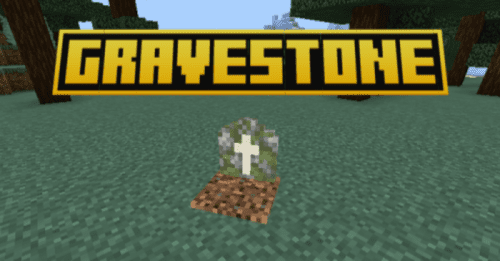 Gravestone Addon (1.21) – MCPE/Bedrock Mod Thumbnail