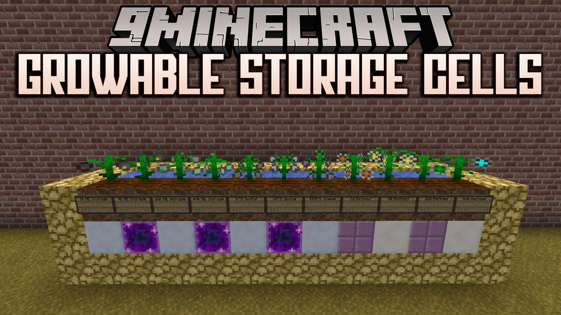 Growable Storage Cells Mod (1.12.2) - A Magical Crops Mod 1