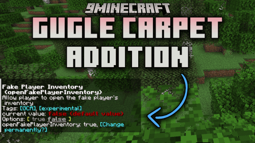 Gugle Carpet Addition Mod (1.21, 1.20.1) – Automate Your Minecraft World Thumbnail