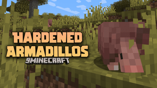 Hardened Armadillos Mod (1.21.1, 1.20.6) – Obtaining Scutes In A More Challenging Way Thumbnail