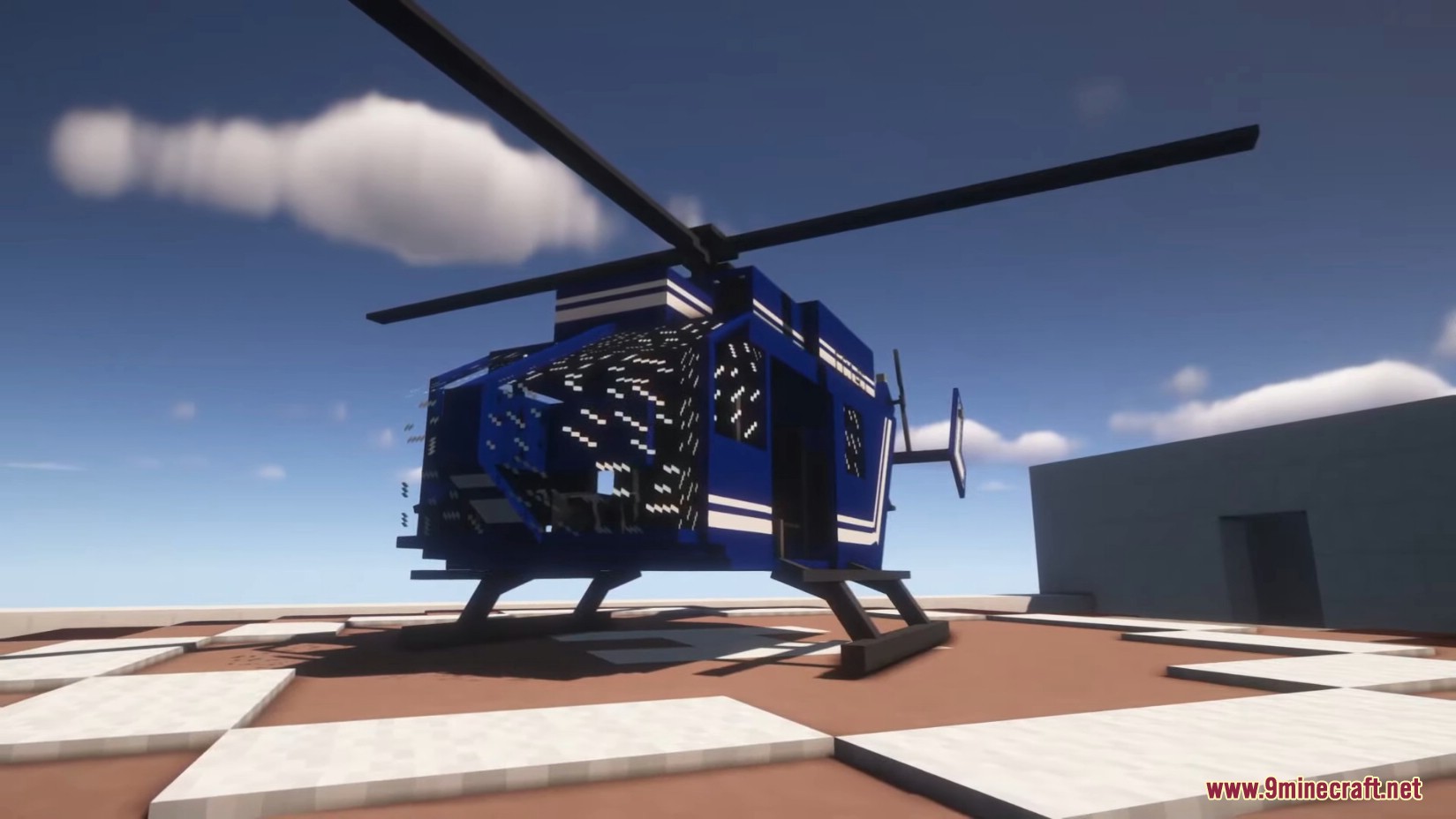 Hero Aviation Helicopter Pack Mod (1.12.2) - Real Helicopters 2