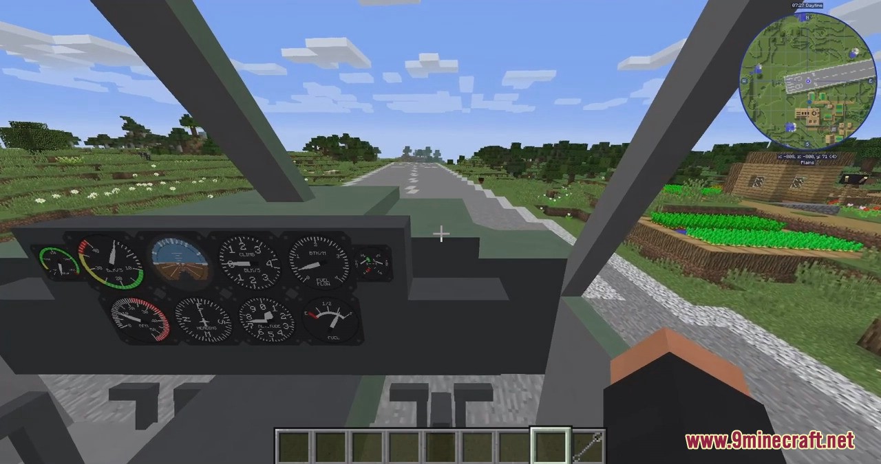 Hero Aviation Helicopter Pack Mod (1.12.2) - Real Helicopters 14