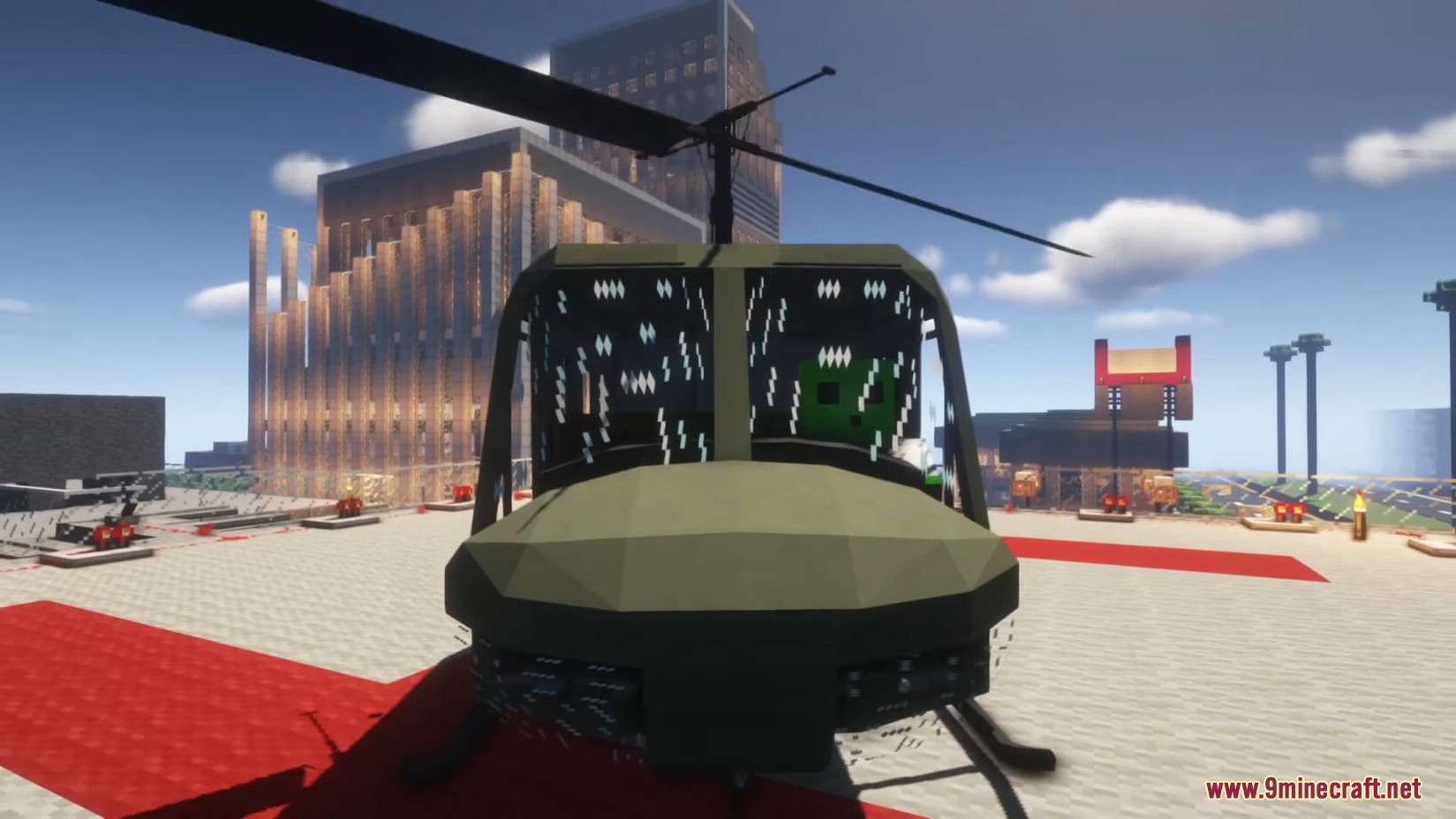 Hero Aviation Helicopter Pack Mod (1.12.2) - Real Helicopters 6