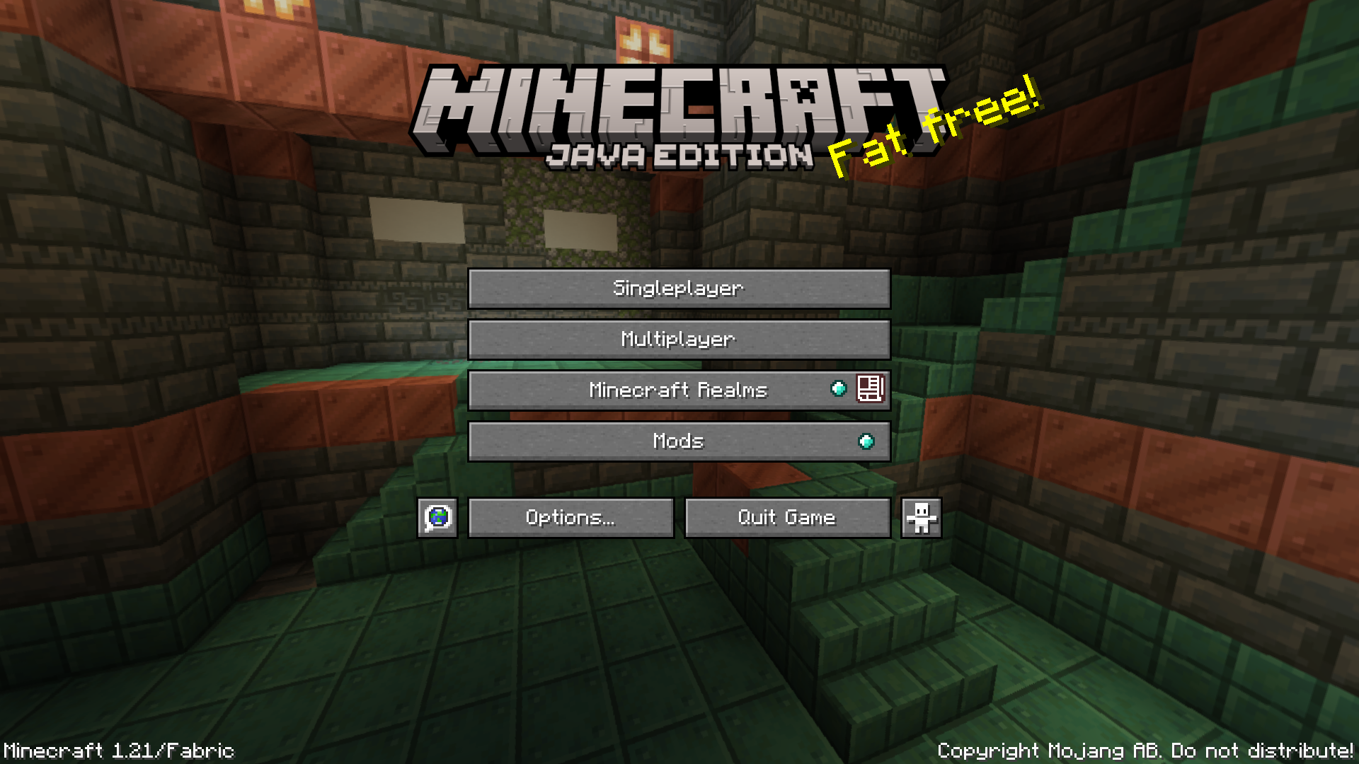 Hide Modded Mod (1.21.1, 1.20.1) - Hides The (Modded) In Main Menu 2