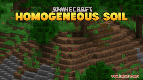 Homogeneous Soil Resource Pack (1.21.1, 1.20.1) – Texture Pack Thumbnail