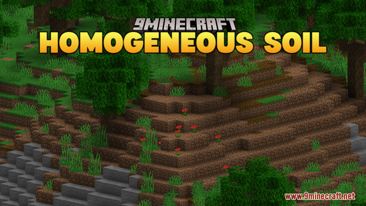 Homogeneous Soil Resource Pack (1.21.3, 1.20.1) - Texture Pack 1