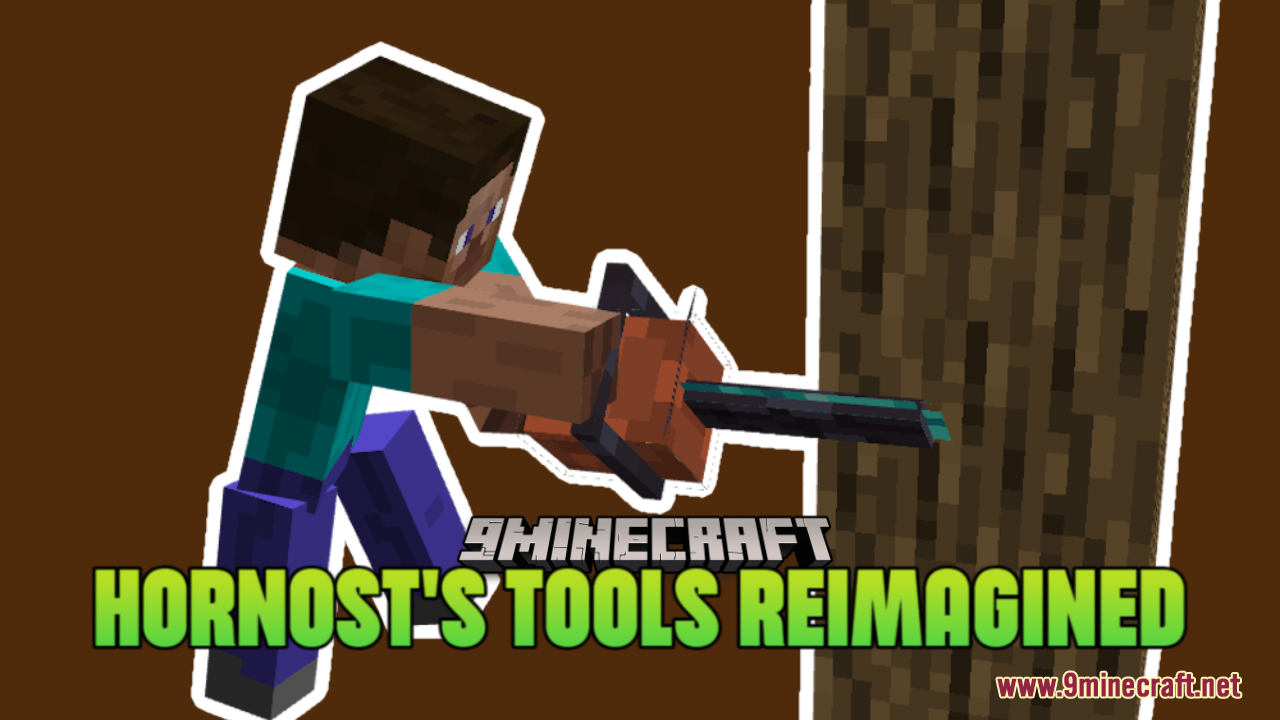 Hornost's Tools Reimagined Resource Pack (1.21.3, 1.20.1) - Texture Pack 1