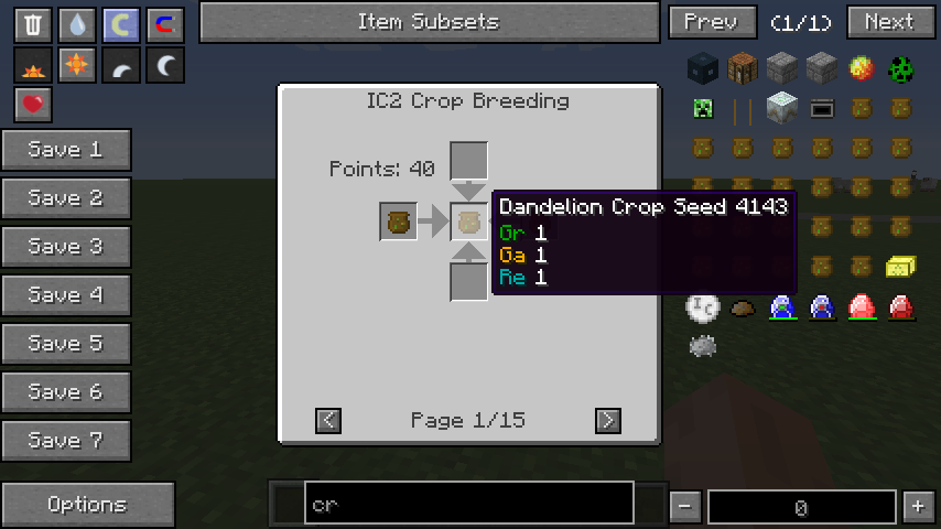 IC2 Crop-Breeding Plugin Mod (1.12.2, 1.7.10) - Ingame Breeding Calculator 4