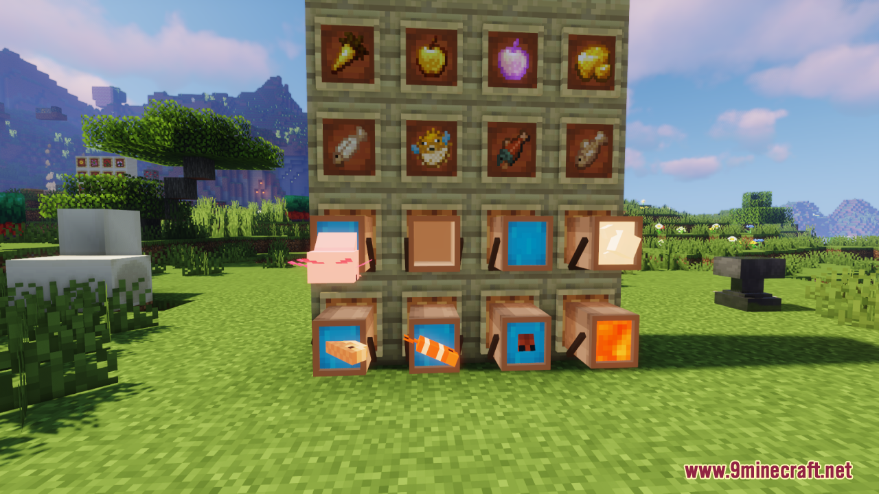 Imersive Bucket Resource Pack (1.21.1, 1.20.1) - Texture Pack 2