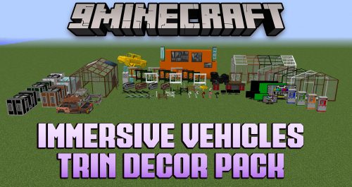 Immersive Vehicles Trin Decor Pack Mod (1.16.5, 1.12.2) – Decorations, Interiors Thumbnail