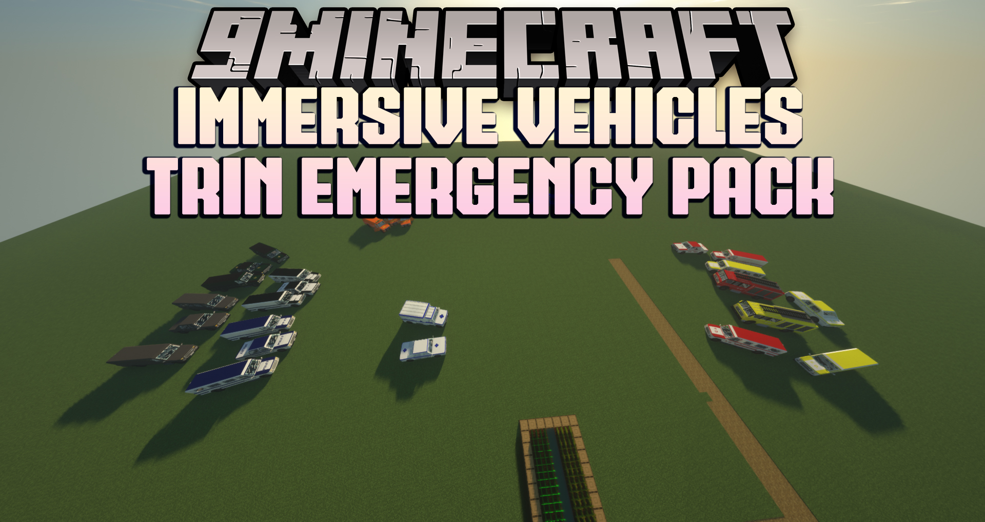 Immersive Vehicles Trin Emergency Pack Mod (1.12.2) - Cars or Trucks for Emergencies 1