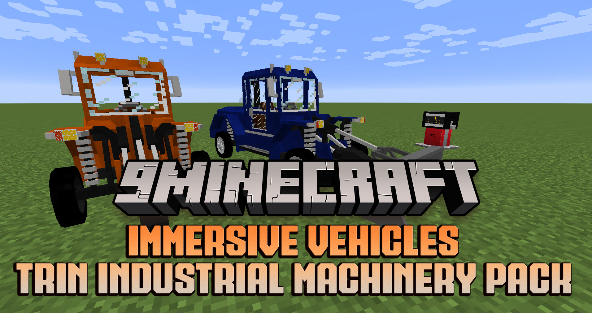 Immersive Vehicles Trin Industrial Machinery Pack Mod (1.12.2) - Farming Machinery 1