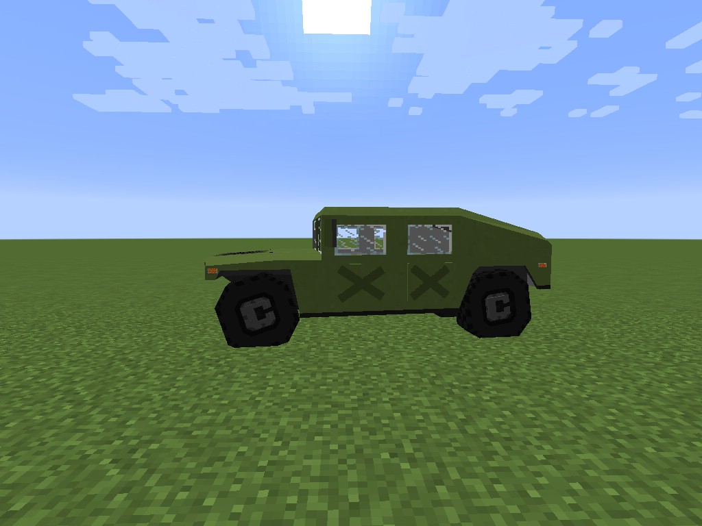 Immersive Vehicules Trin Military Pack Mod (1.12.2) - Military Cougar, Hummer 3