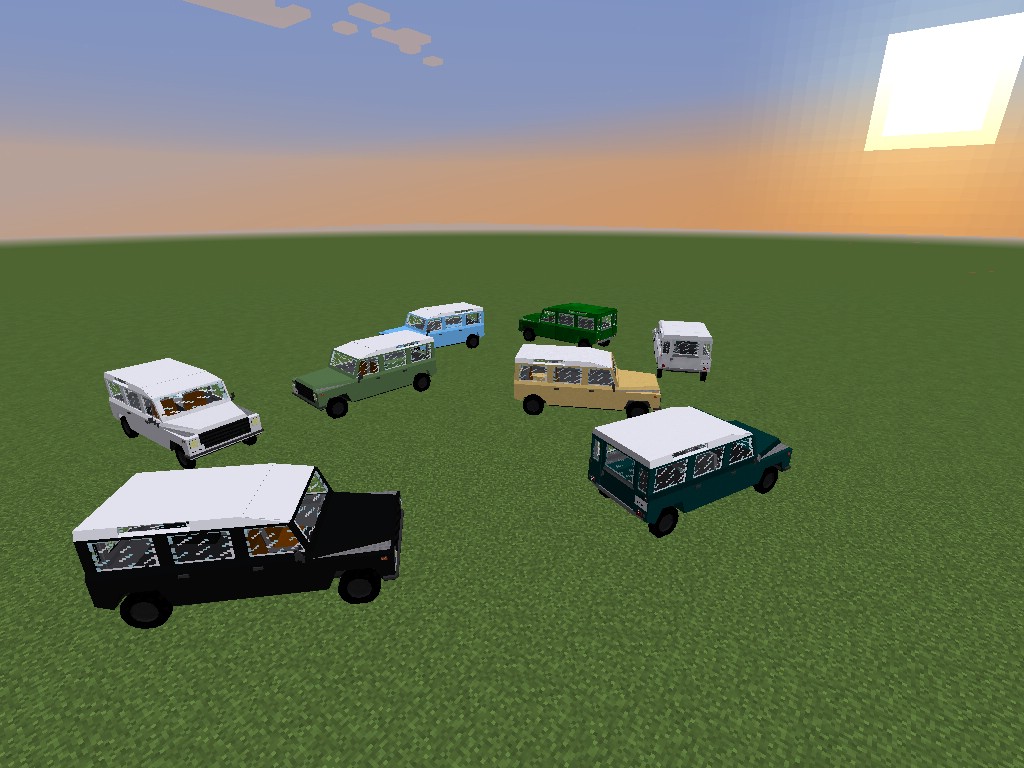 Immersive Vehicules Trin Military Pack Mod (1.12.2) - Military Cougar, Hummer 5