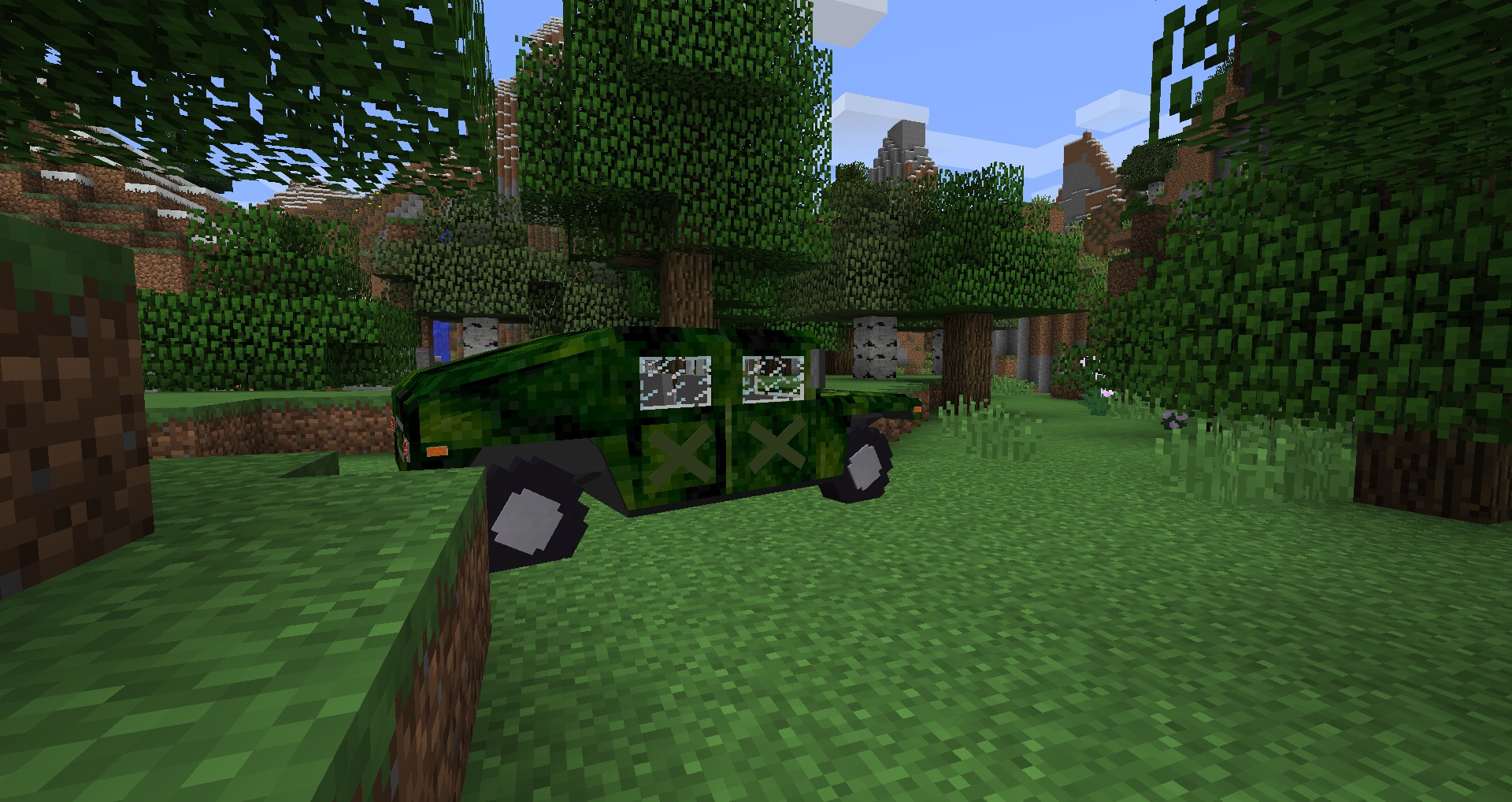 Immersive Vehicules Trin Military Pack Mod (1.12.2) - Military Cougar, Hummer 8