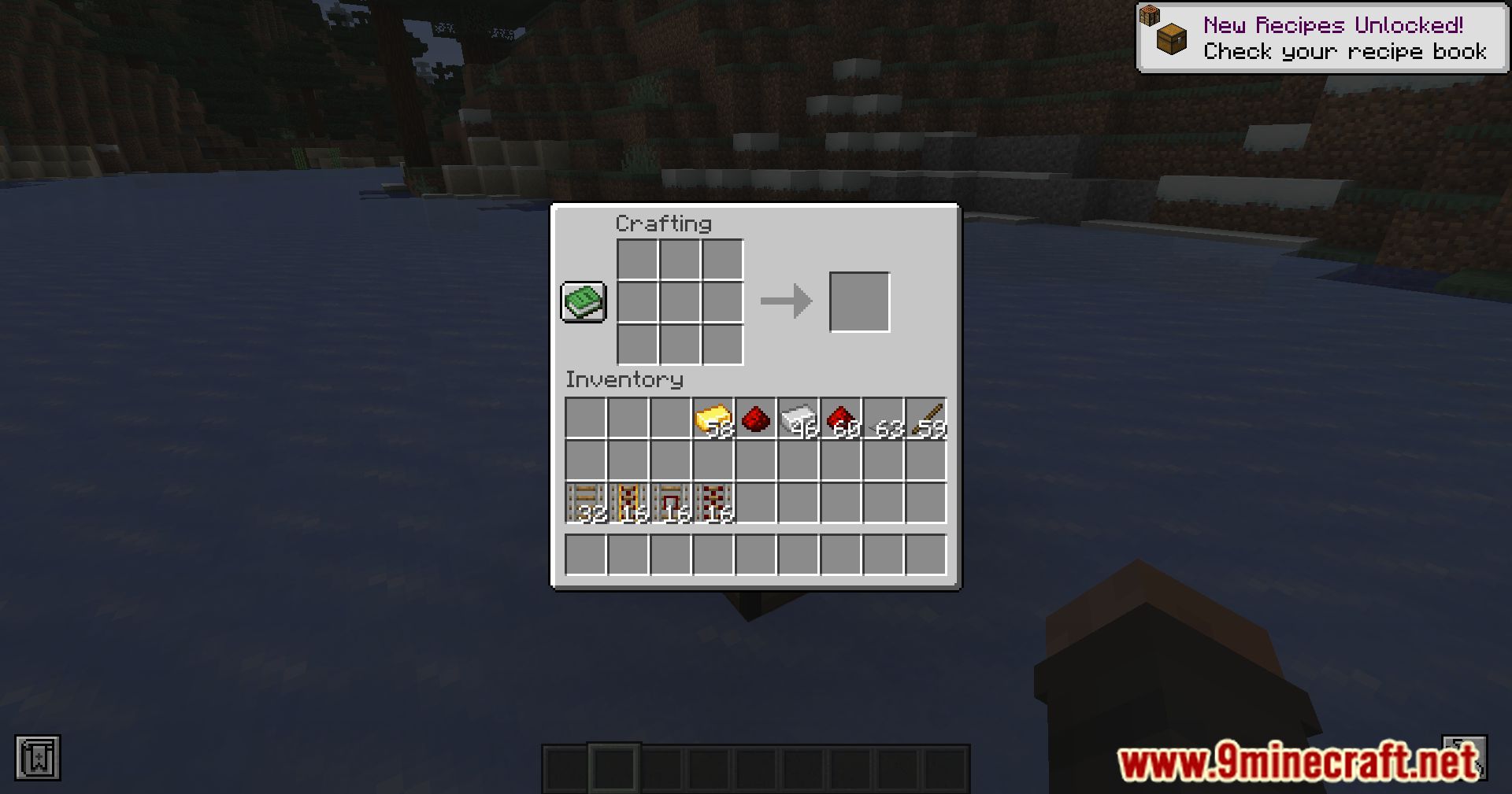 Increased Rails Recipe Output Mod (1.21.1, 1.20.1) - Efficient Rail Crafting 10