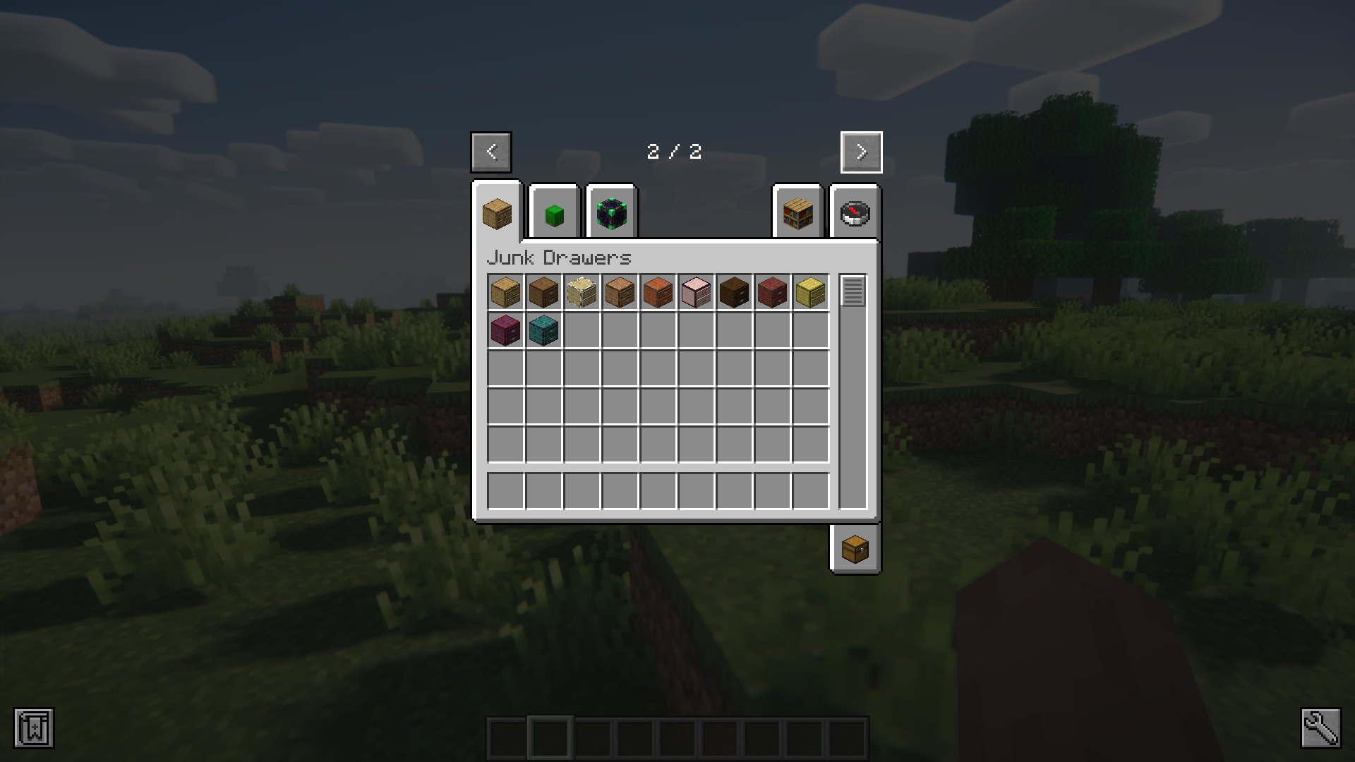 Junk Drawers Mod (1.21.1, 1.20.1) - Infinite Storage With Added Randomness 9