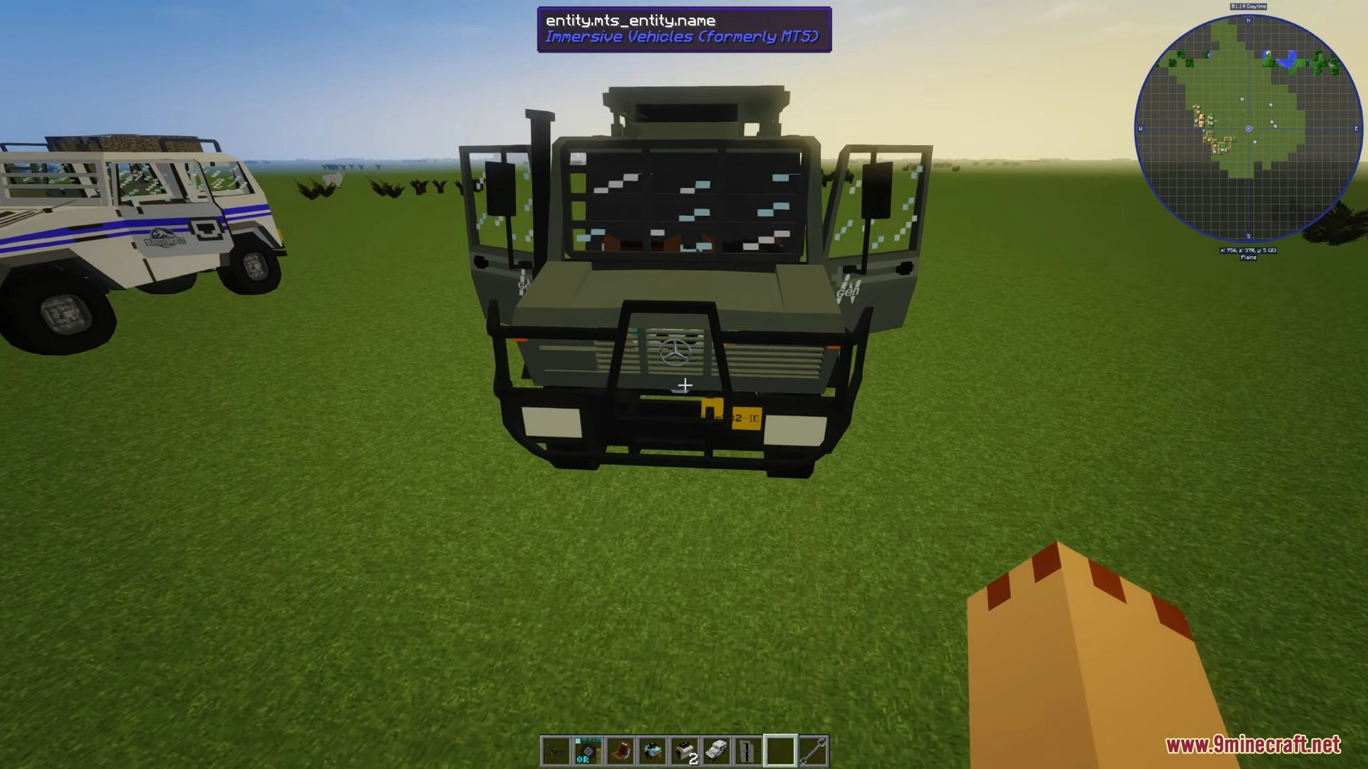 Jurassic Park Vehicles Pack Mod (1.12.2) - A Lost World Vehicles 13