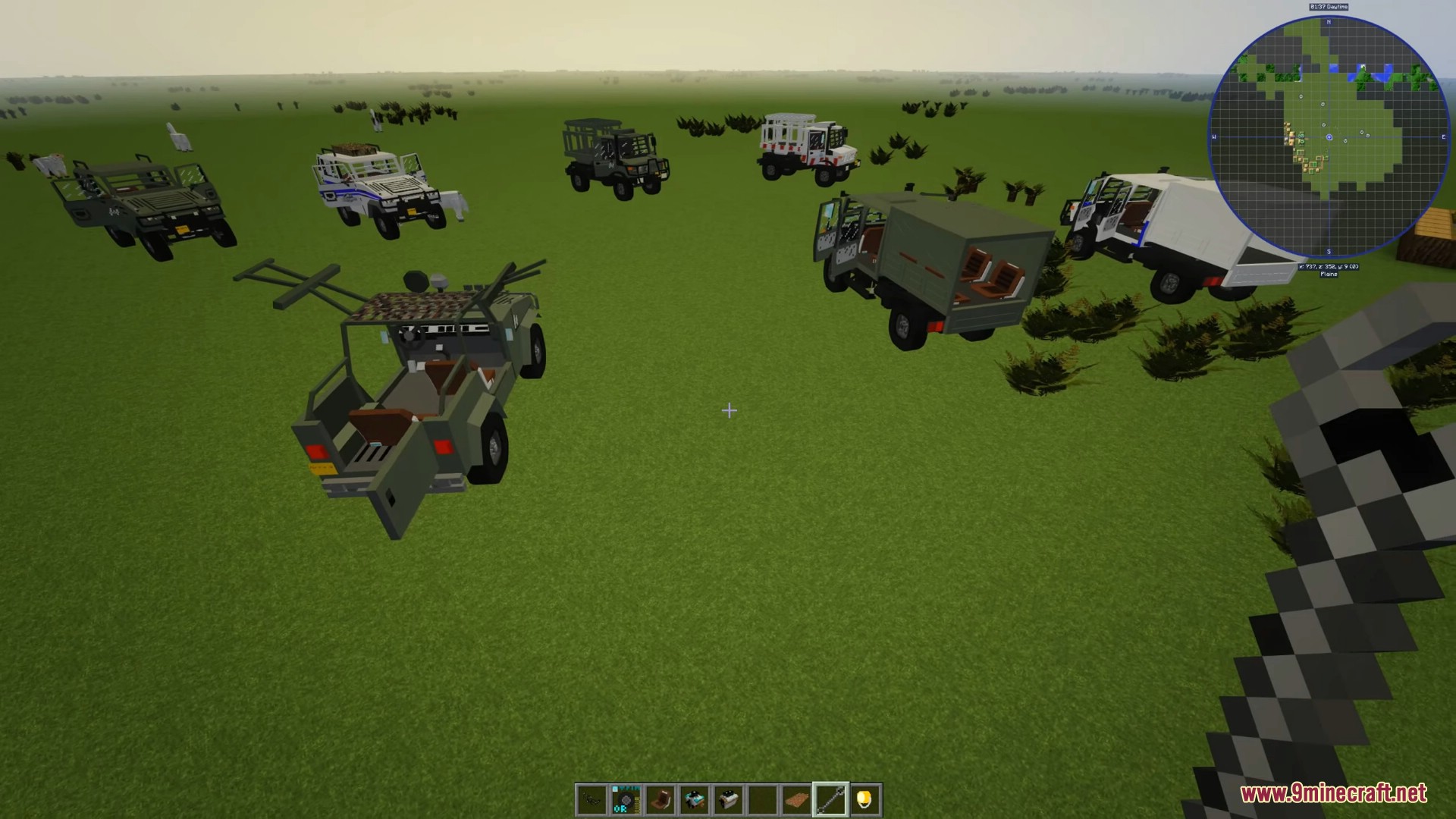 Jurassic Park Vehicles Pack Mod (1.12.2) - A Lost World Vehicles 6