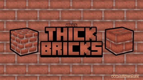 Keeg’s Thick Bricks Resource Pack (1.21.1, 1.20.1) – Texture Pack Thumbnail