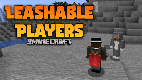 Leashable Players Mod (1.21.1, 1.20.1) – Leash Your Friends Thumbnail