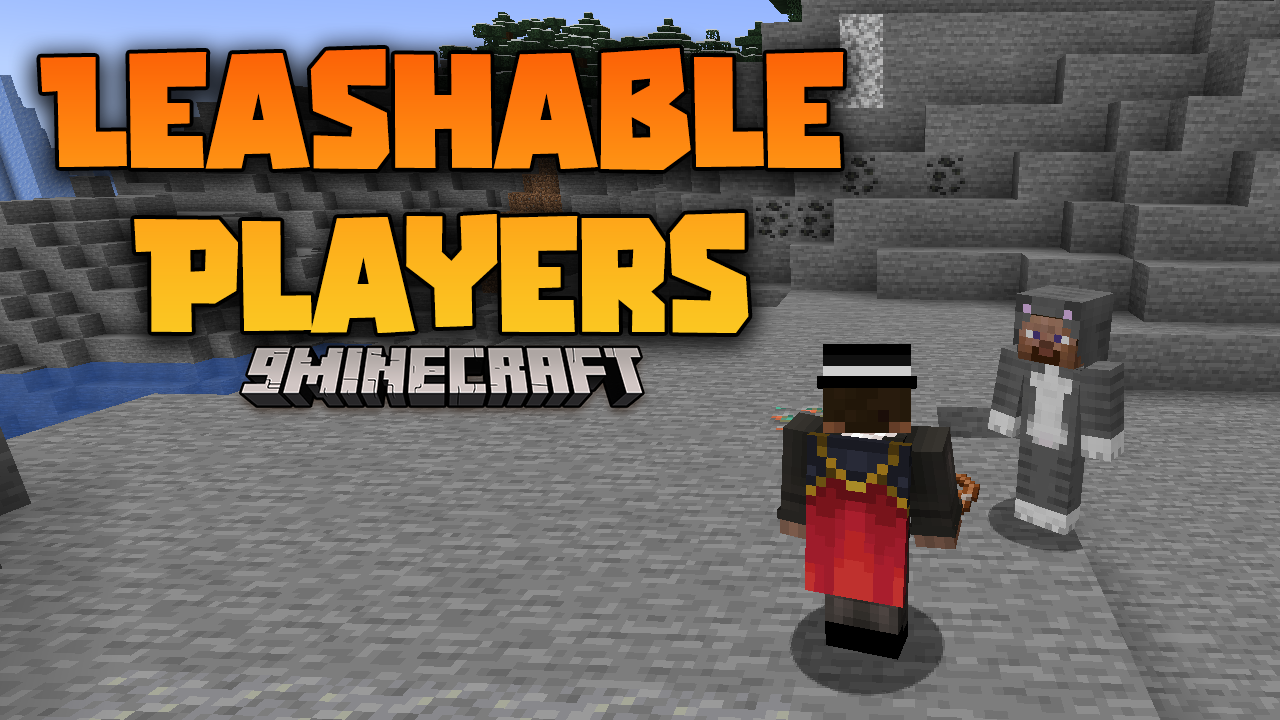 Leashable Players Mod (1.21.1, 1.20.1) - Leash Your Friends 1