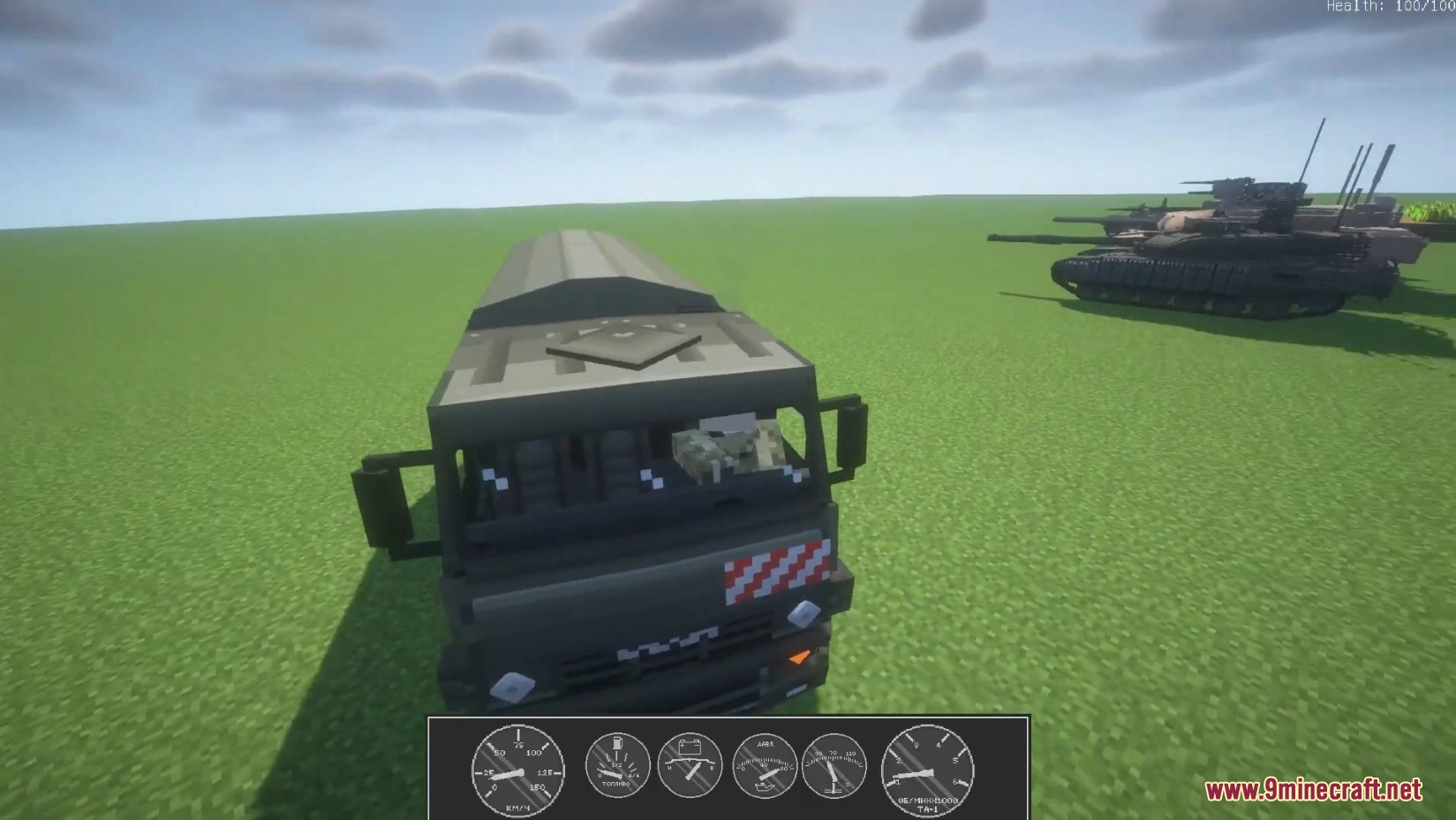 Lindqvist Pack Mod (1.16.5, 1.12.2) - Military Vehicles 15