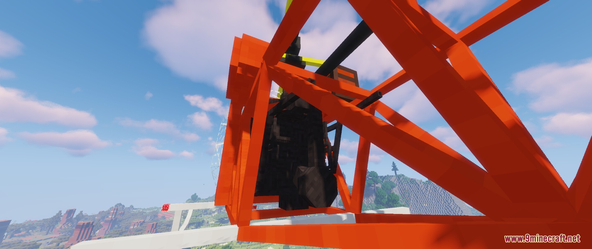 Liquid's Vehicle Pack Mod (1.12.2) - Helicopter, Batmobile, Skycrane, Kei Truck 3