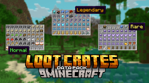 Loot Crates Data Pack (1.21.1, 1.20.1) – Valuable Treasures Thumbnail