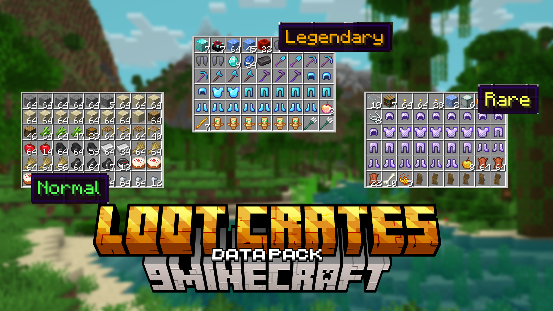 Loot Crates Data Pack (1.21.1, 1.20.1) - Valuable Treasures 1