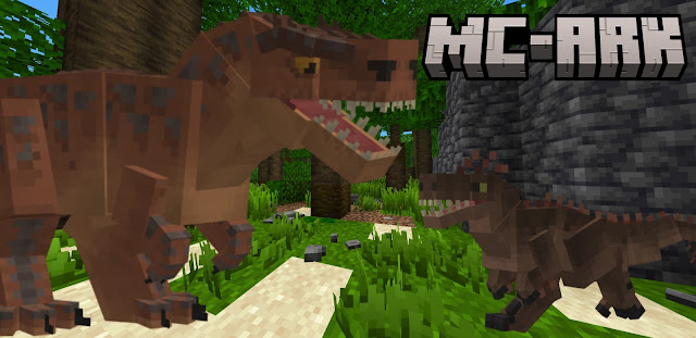 MC ARK Addon (1.21) - MCPE/Bedrock Mod 1