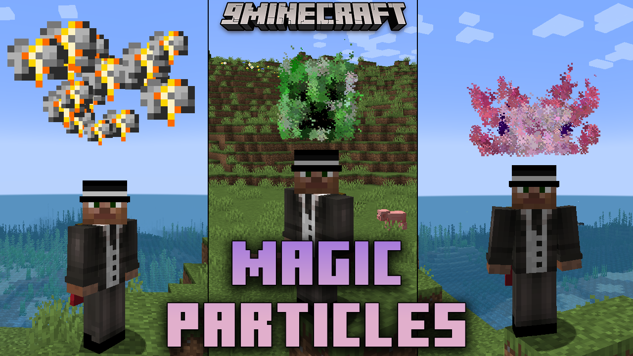 Magic Particles Mod (1.21.1, 1.20.1) - Creating Custom Particle Effects 1