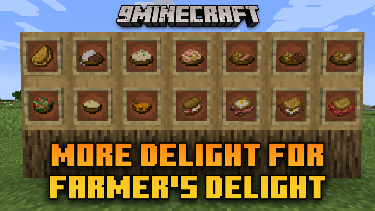 More Delight For Farmer's Delight Mod (1.21.1, 1.20.1) - Cook Up Something Special 1