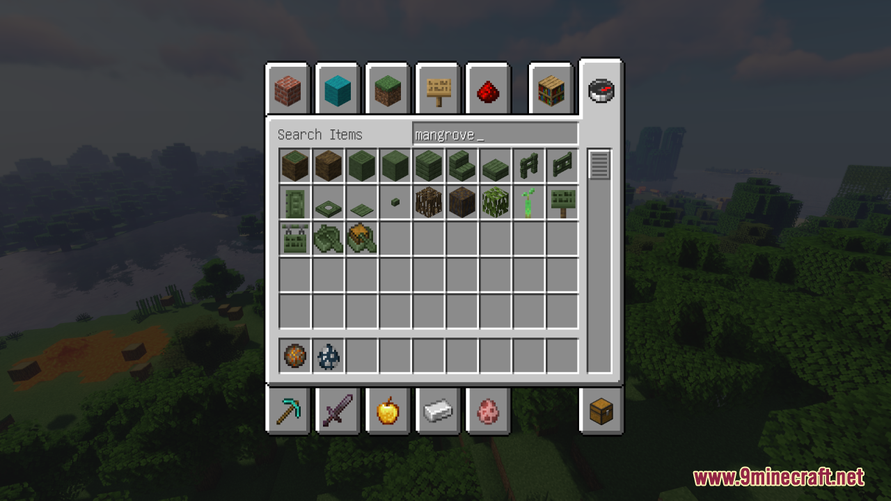 Mossy Green Mangrove Resource Pack (1.21.1, 1.20.1) - Texture Pack 3