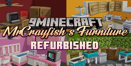 MrCrayfish’s Furniture Refurbished Mod (1.21.1, 1.20.1) – New Decorating Experience Thumbnail