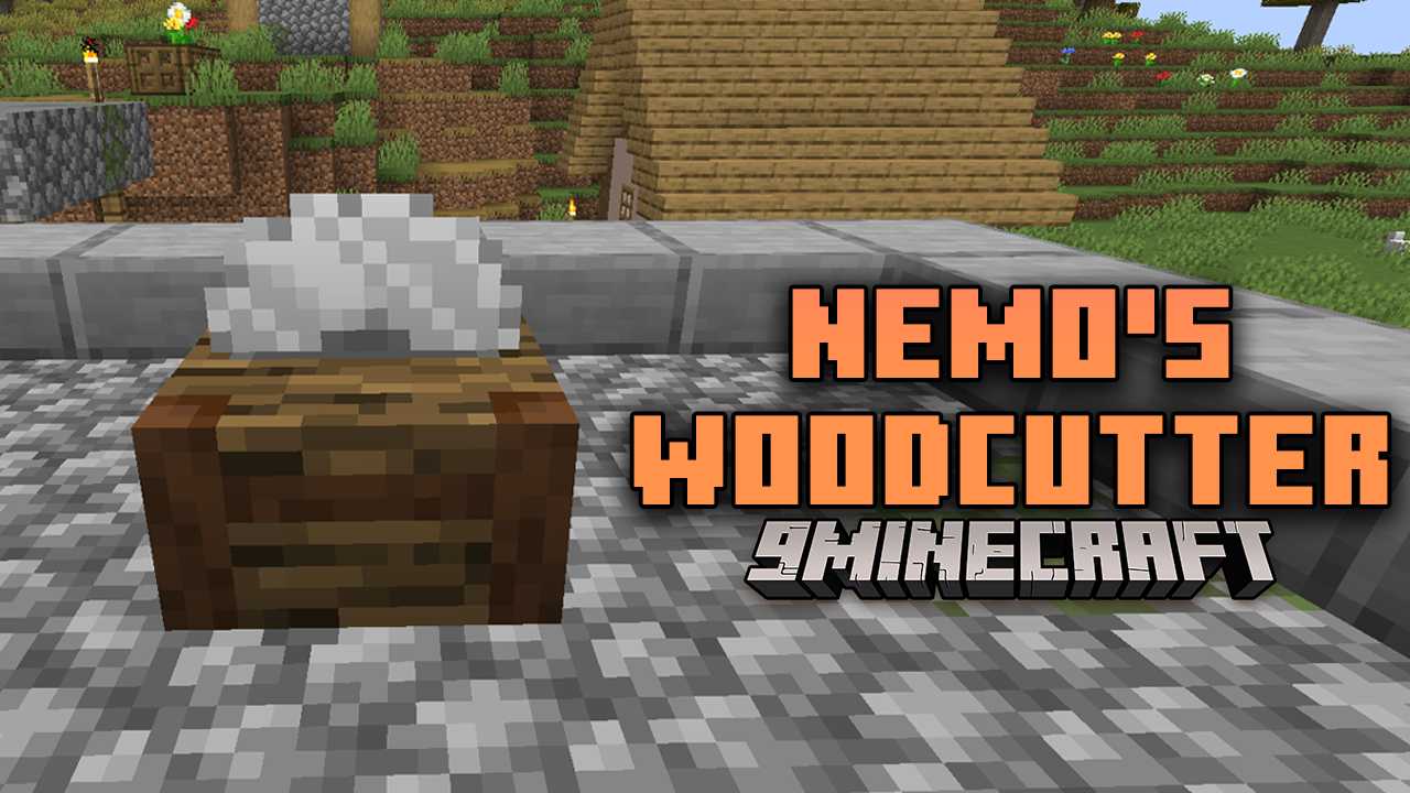 Nemo's Woodcutter Mod (1.21.1, 1.20.1) - Simplify Wooden Item Crafting 1