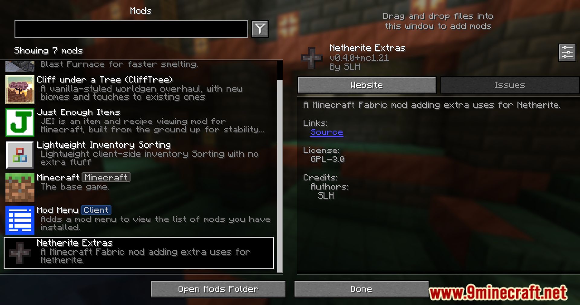 Netherite Extras Mod (1.21.1, 1.20.1) - Maximize Your Netherite Potential 2