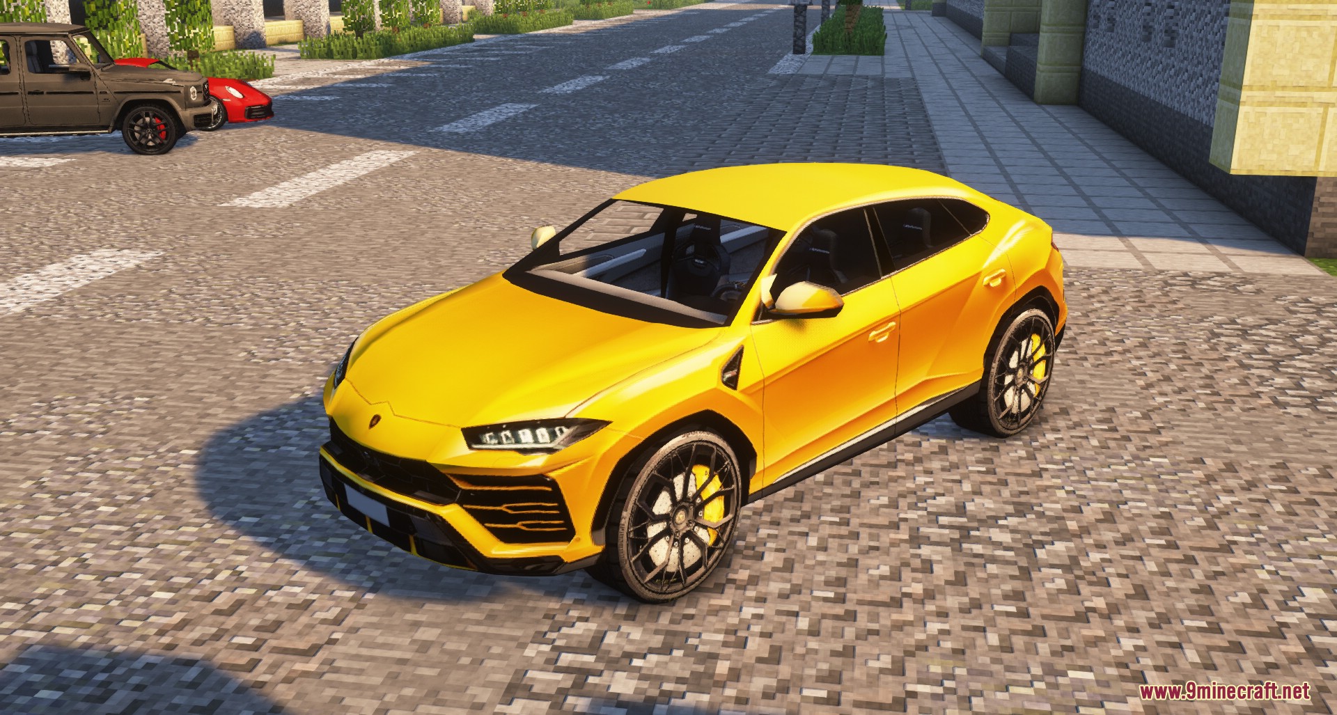 New Cars Pack Mod (1.16.5, 1.12.2) – BMW, Audi, Porsche, Lamborghini, Maseratti 6