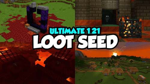 New Loot Minecraft Seeds (1.21.4, 1.21.1) – Java Edition Thumbnail