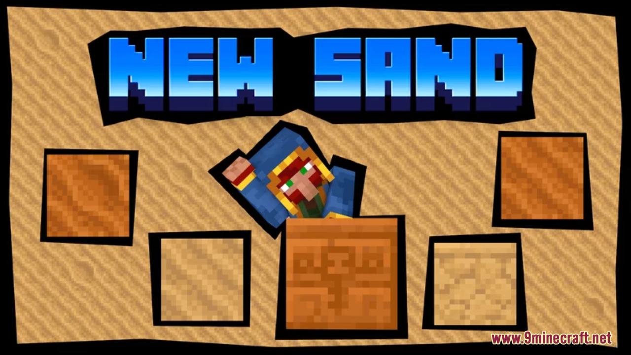 New Sand Resource Pack (1.21.1, 1.20.1) - Texture Pack 1