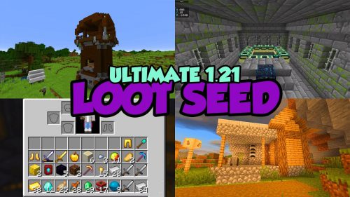 New Ultimate Loot Seeds For Minecraft (1.21.4, 1.21.1) – Java Edition Thumbnail