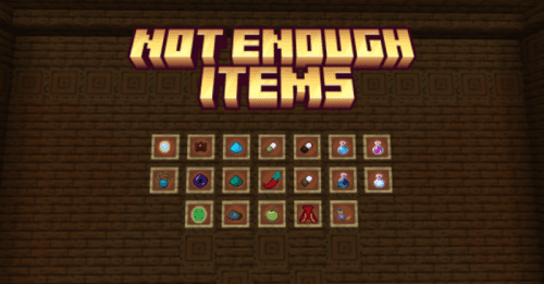 Not Enough Items Addon (1.21) – MCPE/Bedrock Mod Thumbnail