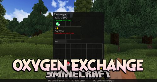 Oxygen Exchange Mod (1.12.2) – Safe Exchange System for Players Thumbnail