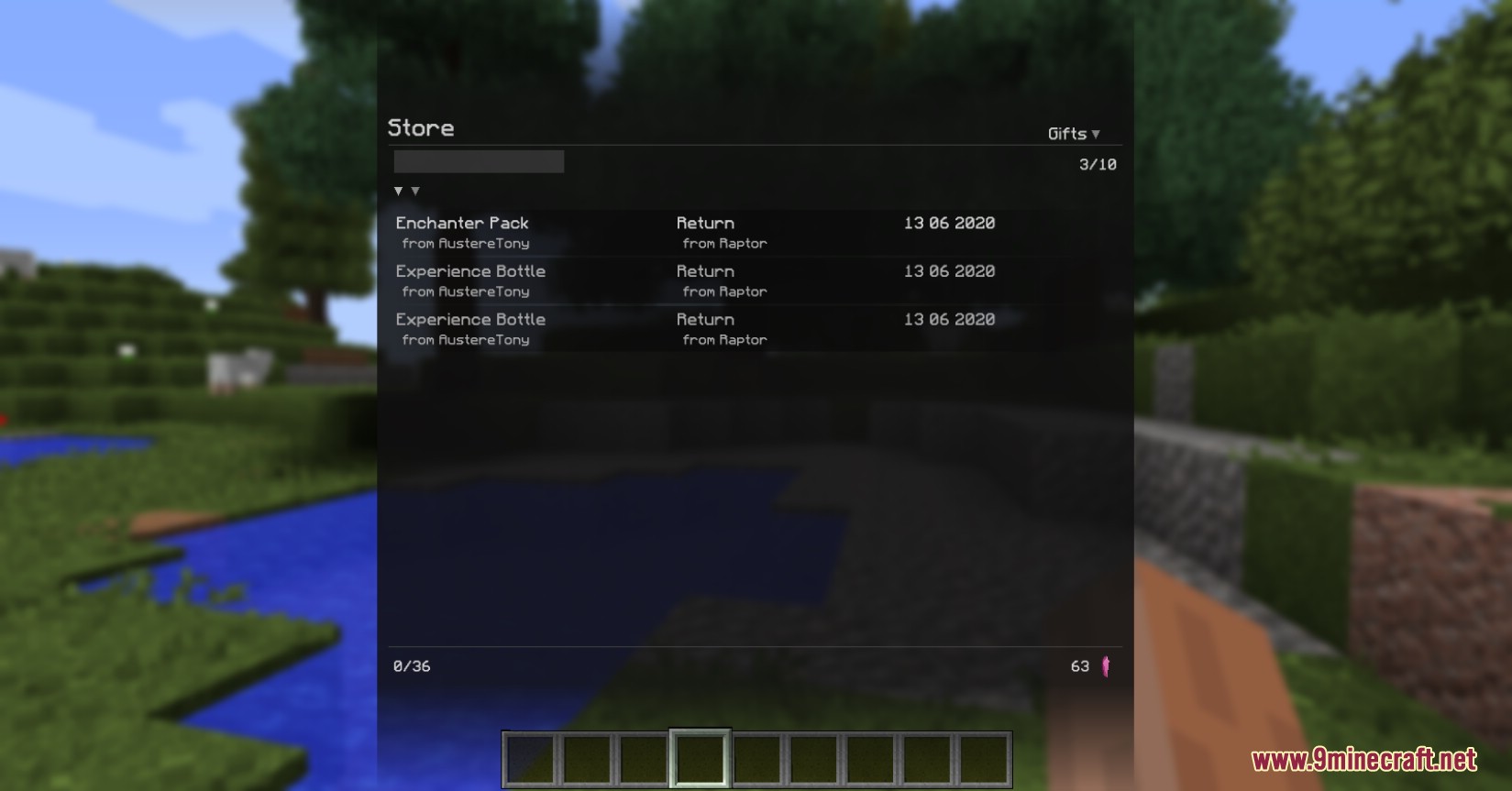 Oxygen Store Mod (1.12.2) - Advanced Admin Shop 2