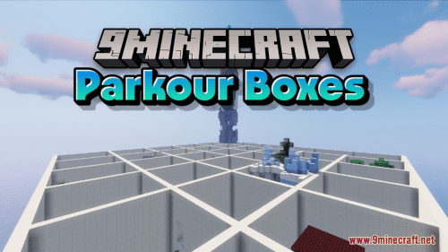 Parkour Boxes Map (1.21.1, 1.20.1) – 36 Exciting Levels Thumbnail